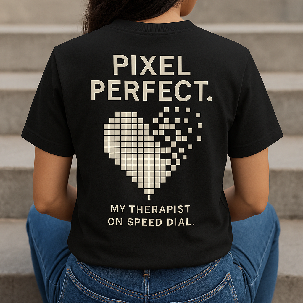 Pixel Perfect — My Therapist on Speed Dial (Backprint Edition) for Designers