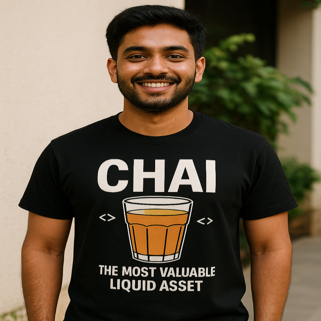 Chai - the most valuable liquid asset - T-Shirt