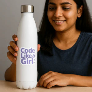 Code Like a Girl – Laptop Sticker