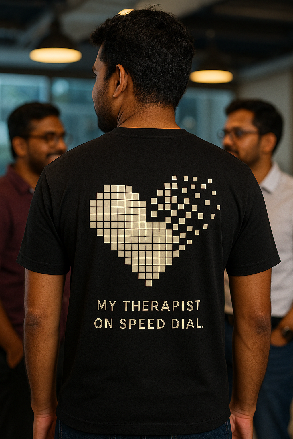 Pixel Perfect — My Therapist on Speed Dial (Backprint Edition) for Designers
