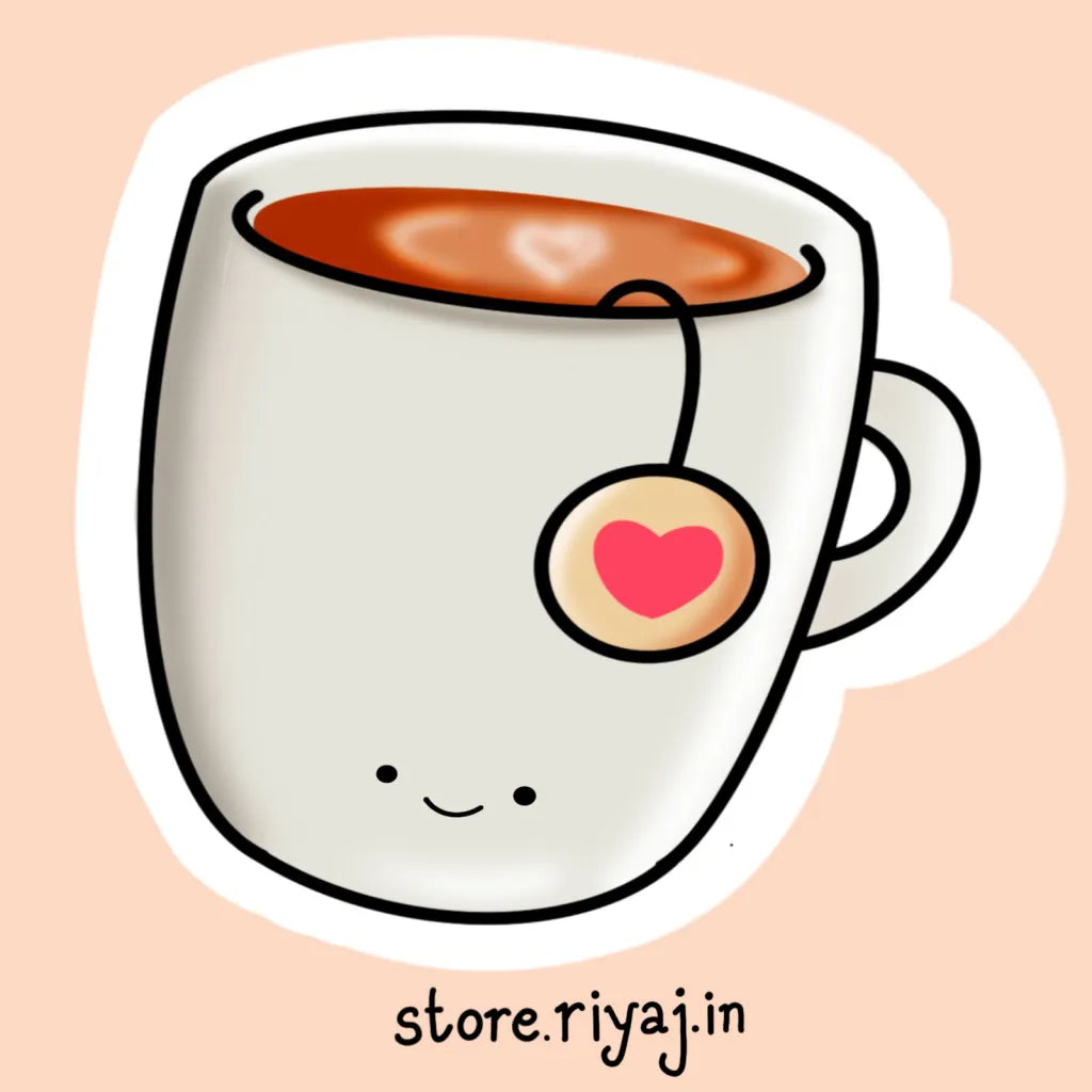 Coffee Cup Sticker for coffee lovers!