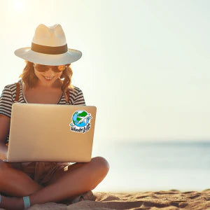 Wanderlust Sticker for travellers!