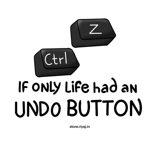 If only life had an Undo Button sticker for techies!
