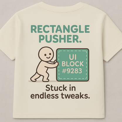 Rectangle Pusher for Product Designers T-Shirt