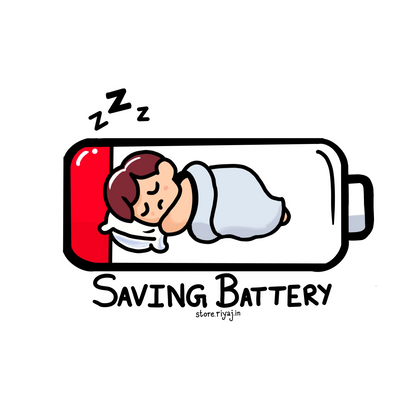 Saving Battery Stickers for lazy people!
